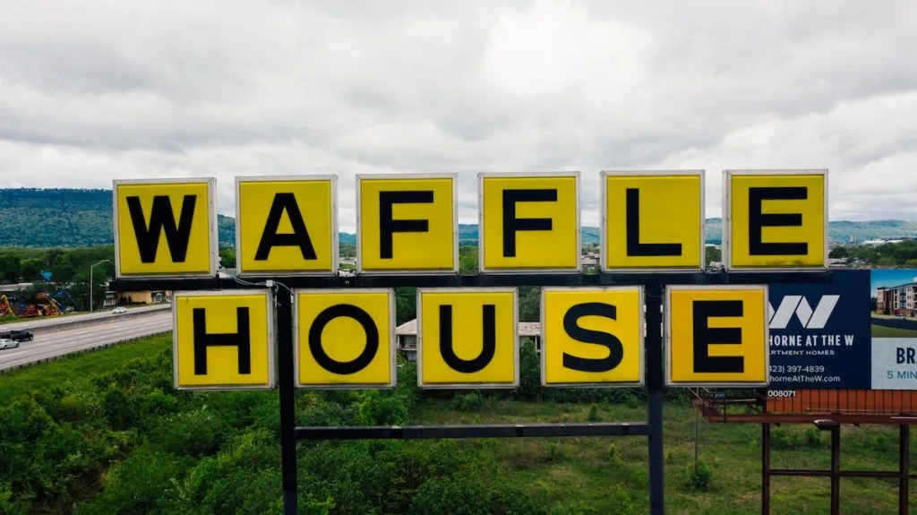 Waffle House Signage